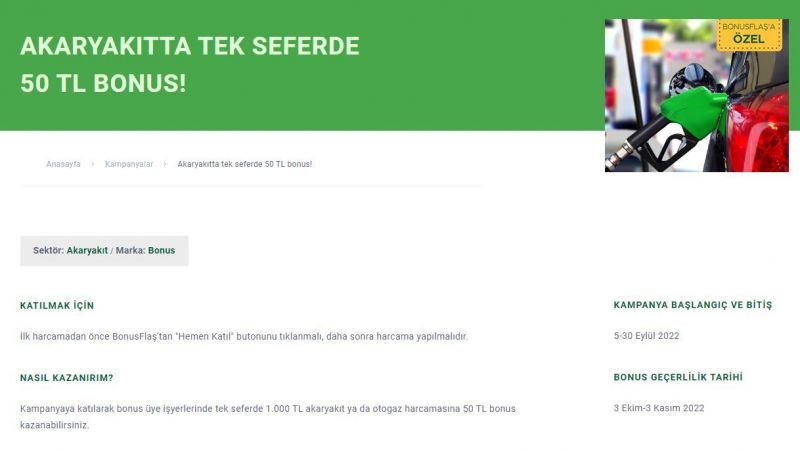 Akaryakıtta Dev Kampanya: Garanti BBVA Akaryakıt Harcamalarına Tek Seferde 50 TL Hediye Ediyor! 3