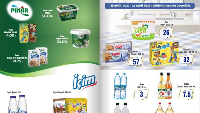 Gaziantep Cergibozanlar Market'in Dev İndirim Kampanyası İçin Son İki Gün! Temel Gıda Ürünleri İle Temizlik Ve Kişisel Bakım Ürünlerinin Fiyatları Dibe Çekildi! 2