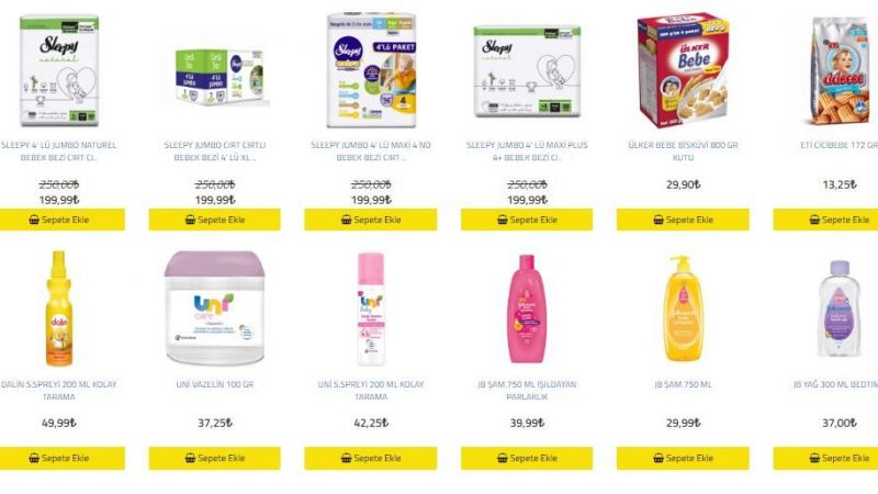 Gaziantep Oli Market'te Haftanın İndirimi: Bebek Ürünleri, Kişisel Bakım Ve Kozmetik Malzemeleri, Temizlik Ürünleri Yarı Fiyattan Satışa Sunuldu! 2
