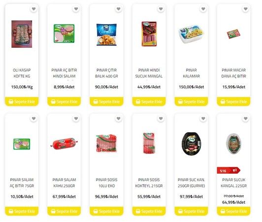 Hafta sonu market alışverişine çıkacak olanlar dikkat: Gaziantep Oli Market ekmek ürünlerinden şarküteri ürünlerine kadar pek çok üründe indirim yaptı! Pastırma 45 TL'ye düştü! 2