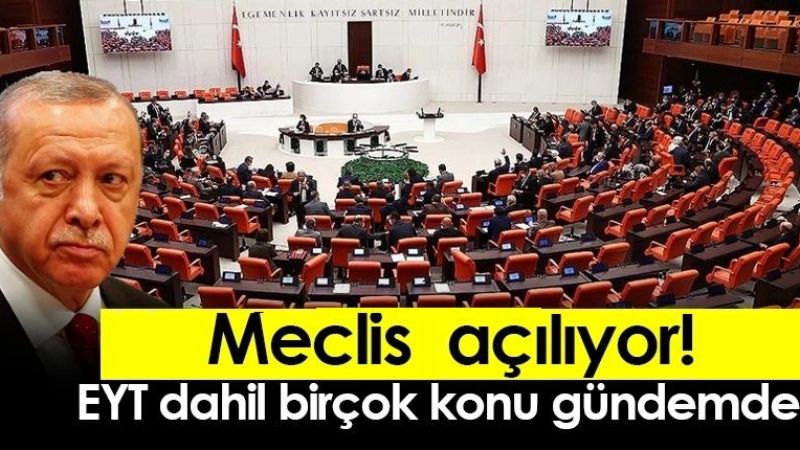 EYT, Asgari Ücret Zammı, Sözleşmeliler, KYK Kredileri Faizlerinin Silinmesi… Hepsi İçin Hazırlıklar Başladı; TBMM, Yoğun Yasama Dönemini Açtı! 1