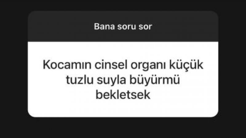 Esra Ezmeci'nin Takipçisinden Şaşkınlık Yaratan Soru: “Kocamın Cinsel Organını Tuzlu Suda Bekletsek...” 2