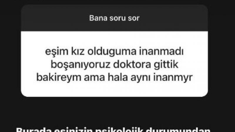 Eşini bekâretine inandırmayan kadın, sosyal medya kullanıcılarını şaşkına çevirdi! Boşanma kararı alan çifte Esra Ezmeci'den tavsiye geldi! Yol yakınken ayrılın! 3