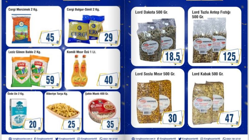 Cergibozanlar Market'in Dev İndirim Kampanyası, 3 Gün Sonra Sonlanacak! Şampuanlar, Islak Mendiller, Atıştırmalıklar Yok Pahasına Satışta! 4