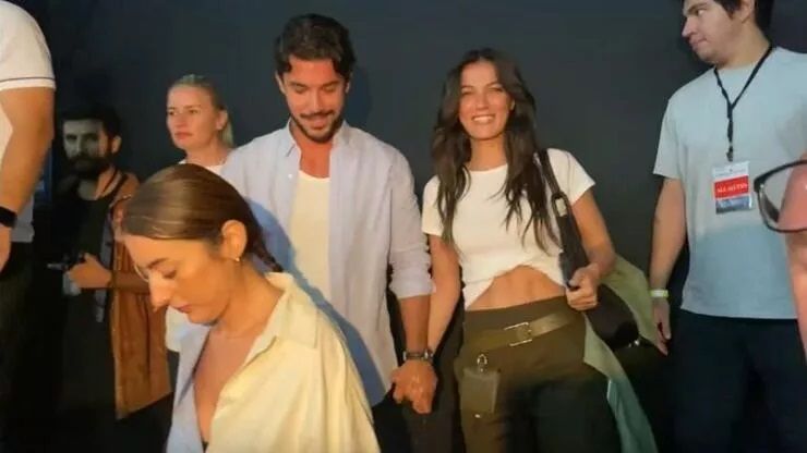 Hazine filminin galasına ünlüler akın etti! Pınar Deniz ve Kaan Yıldırım da katıldı! Yıldırım gala öncesi konuştu: “Aslında bana laf düşmez…” 2