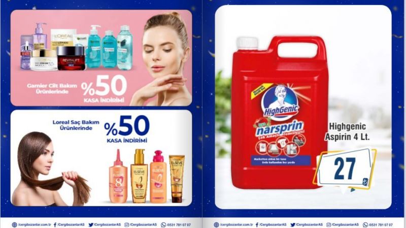 Poşetini Kapan Markete Gitsin! Cergibozanlar Market İndirimlerinde Son 2 Gün! Yüzde 60'a Varan İndirimli Fiyatlar, Yüzleri Güldürdü! 4