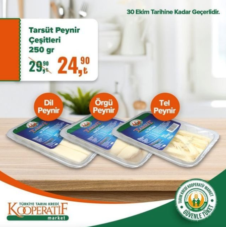 Gaziantep Tarım Kredi Marketlerine Koşacak!Tarım Kredi Market 25-31 EKİM GÜNCEL KATALOG! Pilavlık Bulgur 14.20 TL'den, Kangal sucuk 27.90 TL'den başlayan fiyatlarla... Gıda ve temizlik ürünlerinde dev indirim! 3