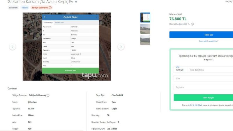 Garanti BBVA çıldırmış olmalı! Gaziantep’ten komple bir binayı 76 bin 800 TL’den satışa çıkardı! Yanlış duymadınız; alıcılar sıraya girdi! 4