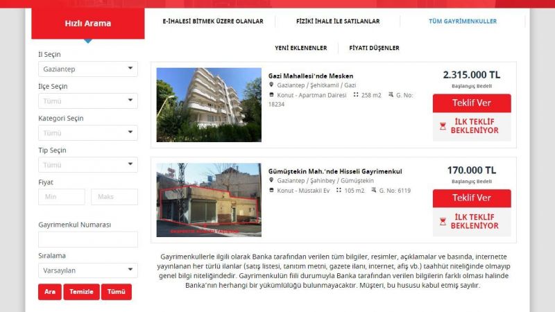 Gaziantep'te BU FİYATA EV KAÇMAZ! Ziraat Bankası’ndan Emlak Sektöründe İddialı Bir Hamle Geldi! Gaziantep’ten 138.900 TL Peşinatla Konut Satışları Başladı! Bu İlana Mutlaka Göz Gezdirin! 3