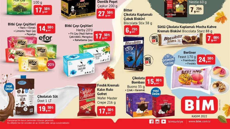 Beklenen Gün Geldi! BİM, Yeni Aktüel Ürün Kataloğunu Yayınladı! İşte 8 Kasım 2022 BİM Aktüel Ürün Kataloğu İndirimleri… 3