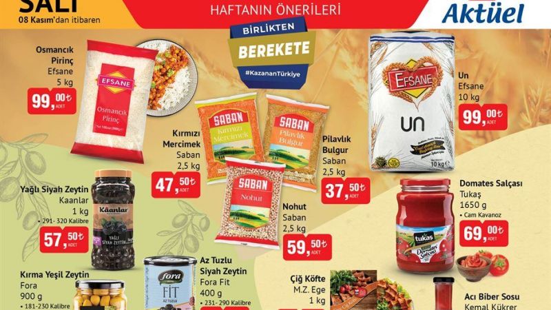 Beklenen Gün Geldi! BİM, Yeni Aktüel Ürün Kataloğunu Yayınladı! İşte 8 Kasım 2022 BİM Aktüel Ürün Kataloğu İndirimleri… 4