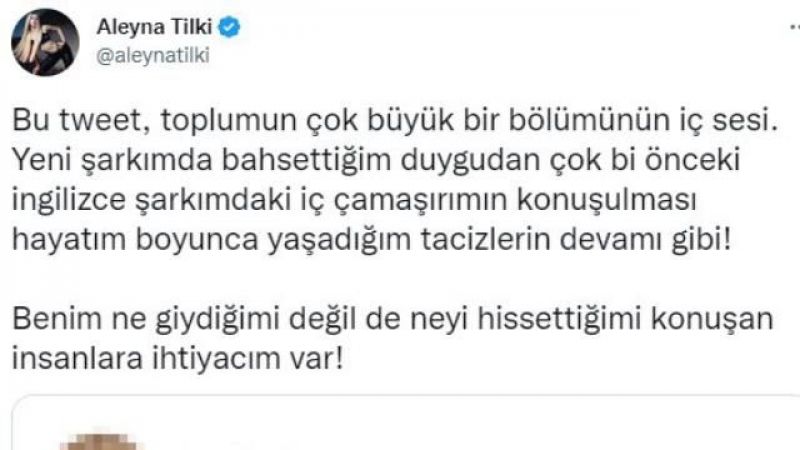 Aleyna Tilki’nin Takipçisinden Şoke Eden Paylaşım Geldi! “Şahane Popon Yeterince Gözükmüyor!” Mosmor Oldu, Ne Diyeceğini Bilemedi! Meğer… 4
