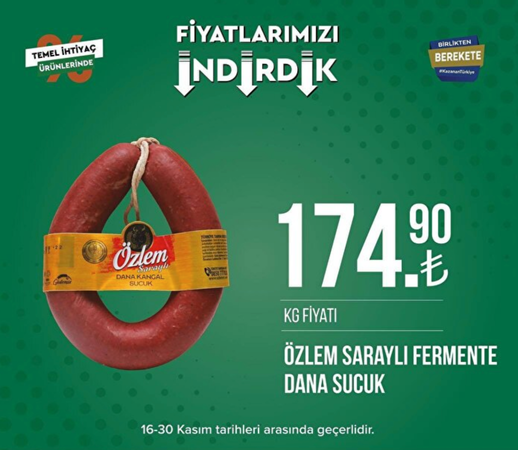 Tarım Kredi Markette DEV indirim yağmuru. 16-30 Kasım indirim kampanyasında SEPETLER DOLUP TAŞACAK. 4
