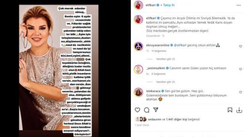 Ünlü Şarkıcının Eşine Cezaevi Yolları Görüldü! Paylaşım Gecikmedi: “. Allah Bazı Kötü, Pislik İnsanların Kalbine İyilik Versin…” Neler Oluyor? 4