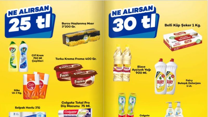 Gaziantep Cergibozanlar Market'te İndirim Alarmı! Temel Gıda Ürünleri, Kağıt Ürünler Ve Temizlik Ürünleri Dip Fiyatlara Çekildi! Son 3 Gün! 2