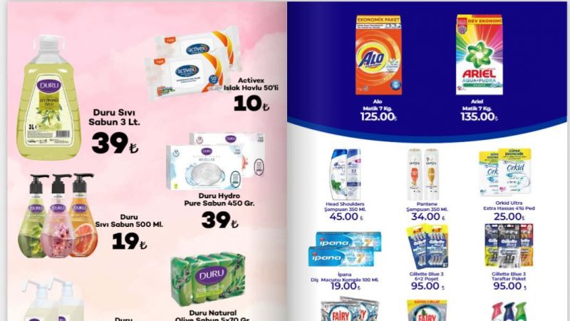 Gaziantep Cergibozanlar Market'te İndirim Alarmı! Temel Gıda Ürünleri, Kağıt Ürünler Ve Temizlik Ürünleri Dip Fiyatlara Çekildi! Son 3 Gün! 4