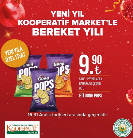 Gaziantep'te Yeni Yıl İndirimlerini Duyan Vatandaşlar Tarım Kredi Marketlere Akın Edecek! Tarım Kredi yeni yıl öncesi sürpriz indirimlerle geldi! Tarım Kredi Marketleri yeni yıl kampanyasında hangi ürünlerde indirim yap 10