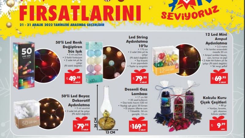 Gaziantep Şok Market'e Akın Edecek! Yılın Son İndirimleri! Sofralarınız Şenlenecek! Bu Fırsatlar Bir Daha Ayağınıza Gelmez! 3