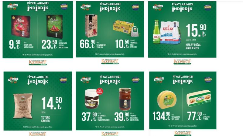 Fiyatları Her Gün Artıyordu; Tarım Kredi Kooperatifi Marketlerinde Çay İndirimi Başladı! 1 Kilogram Çaylar 66,90 TL’ye Kadar Düştü! 4