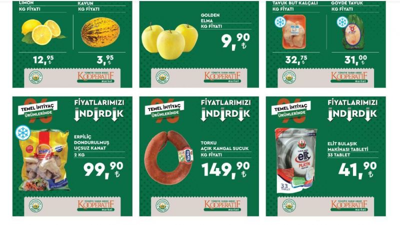 Gaziantep Yıl Sonu  İNDİRİMLERİNİ DUYUNCA TARIM KREDİ KOOPERATİFİ MARKETLERE KOŞACAK! Tarım Kredi Kooperatifi Yılın Son Fırsatlarını Açıkladı! Makarnalar 9,90 TL’ye, Çaylar 66,90 TL’ye, Peynirler 29,90 TL’ye Düştü! 4