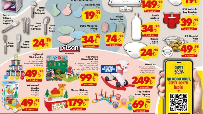 ŞOK’un İndirimleri Şok Etmeye Yetti! 4 Adet Süt 62,90 TL’ye; 2 Kilogram Kaşar Peyniri 209 TL’ye Düştü! 4