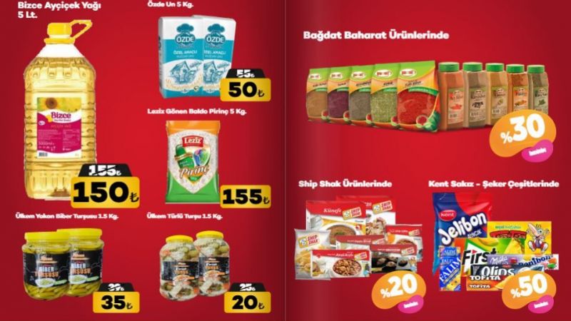 Gaziantep Cergibozanlar Market'te Sene Sonu Sürprizi! İndirim Füzesi Resmen Fırlatıldı! Peynir 57 TL, Sucuk 67 TL, Salam 23 TL, Ayçiçek Yağı 150 TL! Son Gün 1 Ocak 2023! 3