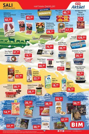 Karidesler 39,50 TL’ye, palamutlar 37,50 TL’ye, sucuklar 8,90 TL’ye kadar düştü! Gaziantep BİM raflarında indirimler başladı! İşte 24 Ocak BİM indirimleri… 2