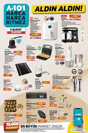 Gaziantepliler, gözlerinize inanın: A101 marketlerinde teknelerin fiyatı düştü! İşte 2 Şubat 2023 aktüel ürün kataloğu indirimleri 2