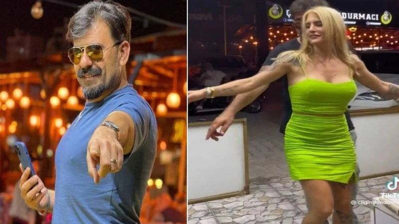 Sosyal medya kullanıcıları şaştı kaldı; Gözler bir anda eşine döndü! Çılgın Dondurmacı, mini etekli sarışın müşterisini kaptığı gibi… 1