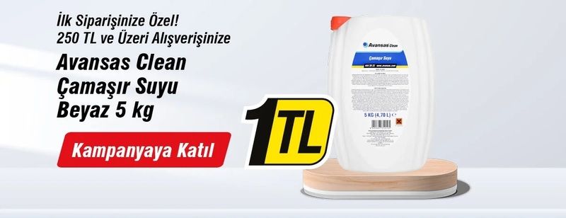 El sabunu, çamaşır suyu ya da kağıt havlu fark etmiyor! Avansas’ta hepsi sadece 1 TL! Tek bir şartı yerine getirmek gerekiyor… 1