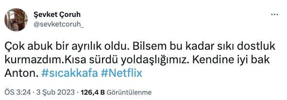 Herkes çok sevmiş; ünlü isimler bile övgü yağdırmıştı! Şevket Çoruh’un Sıcak Kafa paylaşımı kafaları karıştırdı: “Sıcak Kafa ikinci sezonu olacak mı?” 3