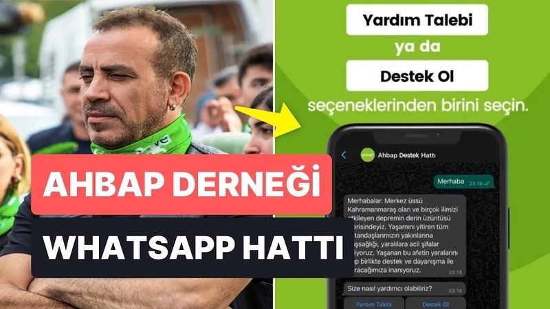 Ahbap Derneği O Numarayı Paylaştı! İsteyen Bağış Yapabilecek, İsteyen İse Destek Talep Edebilecek! 3