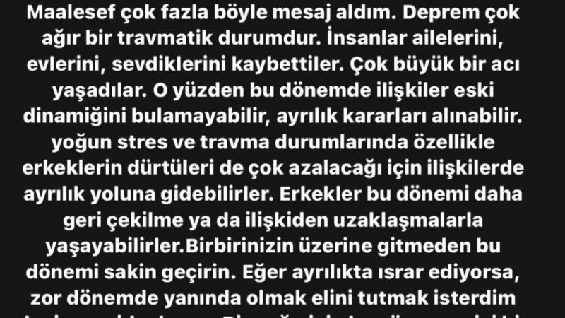 Deprem Bölgesinde Gördüklerine Dayanamadı, Kız Arkadaşına Patladı! Esra Ezmeci'nin Telkini İşe Yaradı! 4