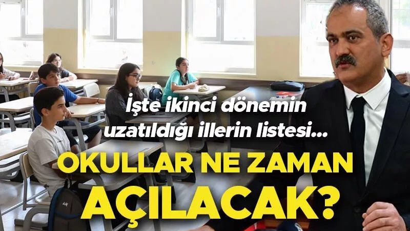 Deprem Bölgelerinde İlk Ders Zili Ne Zaman Çalacak? Gaziantep'te Okullar Ne Zaman Açılacak? 2