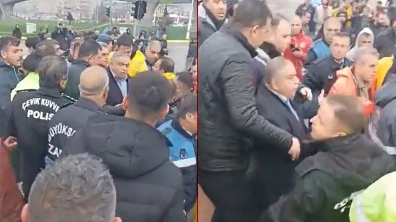 Şanlıurfa Abide Kavşağı'nda Ölüm İle İmtihan! Belediye Başkanına Silah Çekti Tepkisi Ortalığı Ayağa Kaldırdı! 1