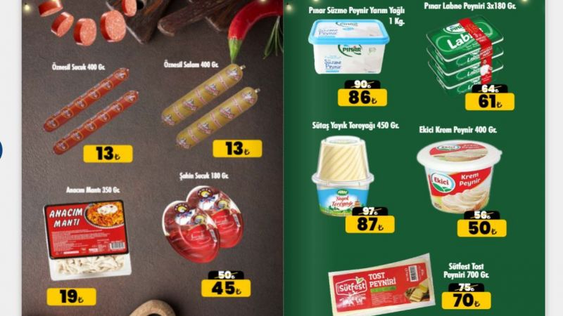 Cergibozanlar Market'te Ramazan İndirimi Başladı! Zeytin 19 TL, Sucuk 13 TL, Tereyağı 87 TL! 4