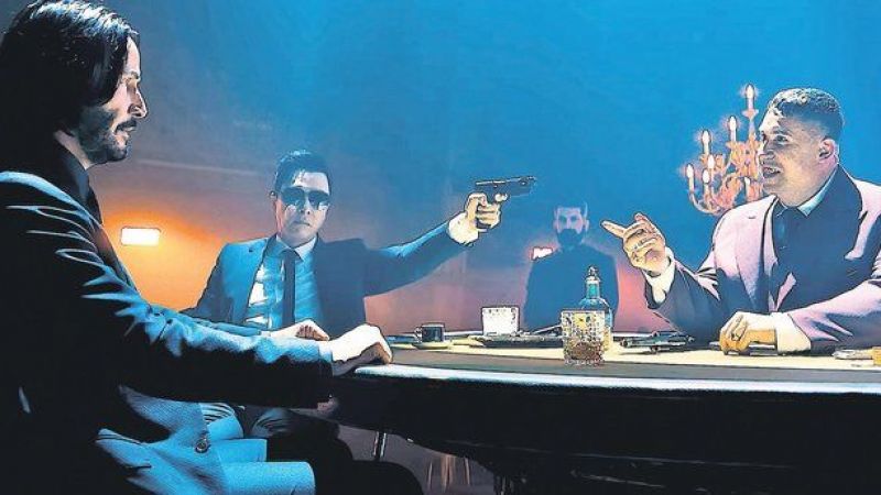 John Wick 4 Filminde Şaşırtan Detay! Film İçinde Rapçi Killa Hakan Anıldı! 1