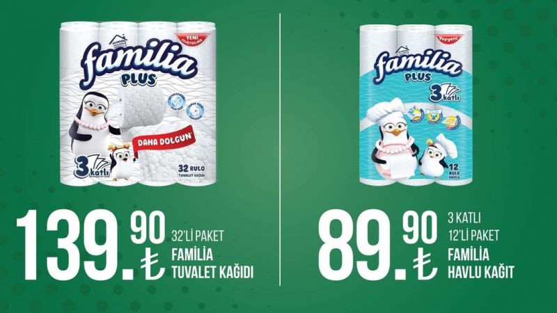 Gaziantep Tarım Kredi Market'te Bahar Coşkusu! 32'li Tuvalet Kağıdı 139 TL'ye Düştü! Bebek Bezleri Ve Tereyağı Ürünleri Yarı Fiyata Satışa Sunuldu! 3