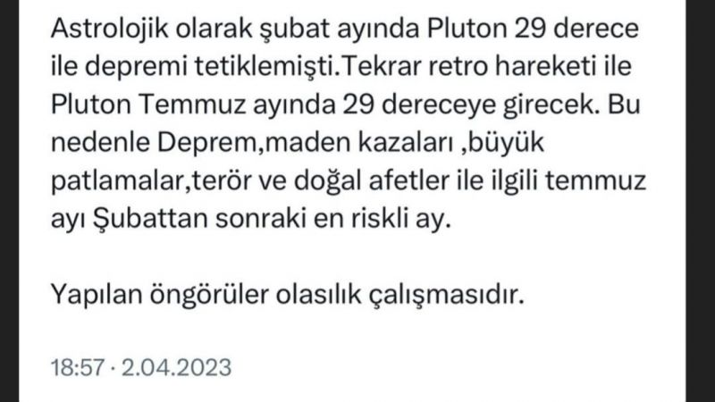 Astrolog Nilay Dinç Uyardı! “6 Şubat'tan Sonra En Tehlikeli Tarih” Dedi Ve Resmen Açıkladı! 3