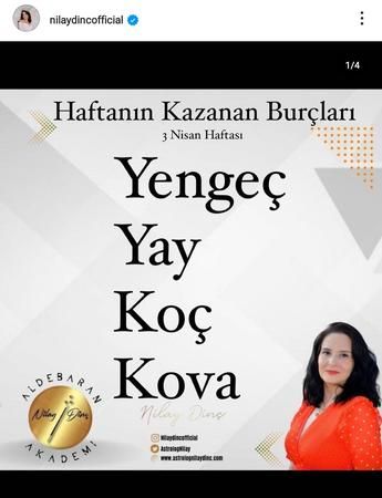 Ünlü Astrolog Nilay Dinç, Nisan Ayının Talihli Burçlarını Açıkladı! Nisan Ayında Burçları Neler Bekliyor? 2
