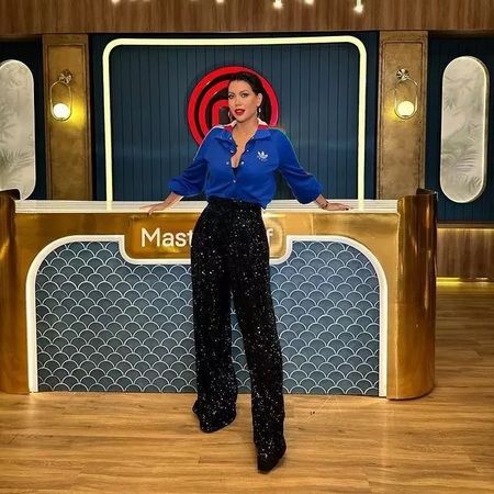 Icardi’nin karısı Wanda Nara sütyensiz Masterchef’e çıktı! Wanda Nara’nın derin dekoltesi çok konuşuldu 2