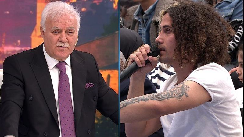 Nihat Hatipoğlu’na ilginç sorular sorulmaya devam ediyor! Bir gencin sorusu ise sosyal medyada gündem oldu! 2