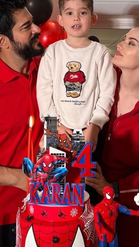 İlk oğulları Karan büyüdü! Karan’ın dördüncü yaşı için kutlama yapıldı! 3