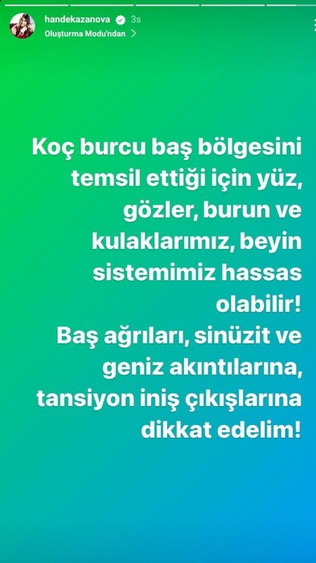 Ünlü Astrolog Hande Kazanova'dan Koç Burçlarına Uyarı! Bugün Baş Bölgenize Dikkat Edin! 4
