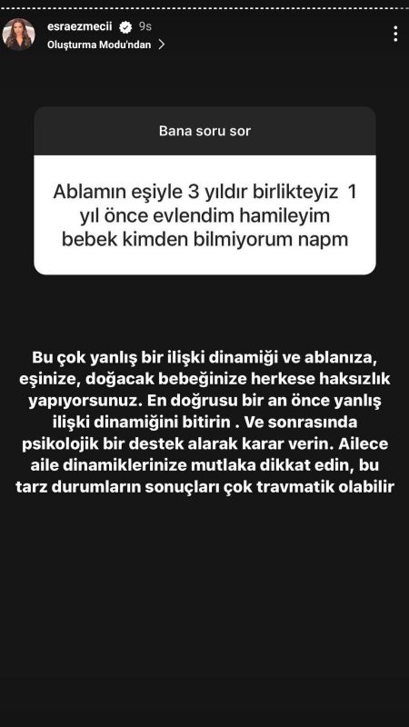 Esra Ezmeci'de Aile Skandalı! O İtiraflar Sosyal Medyayı Ayağa Kaldırdı! Eniştesinden Hamile Kalan Kadın, Ünlü Psikologdan Fırça Yedi! 3