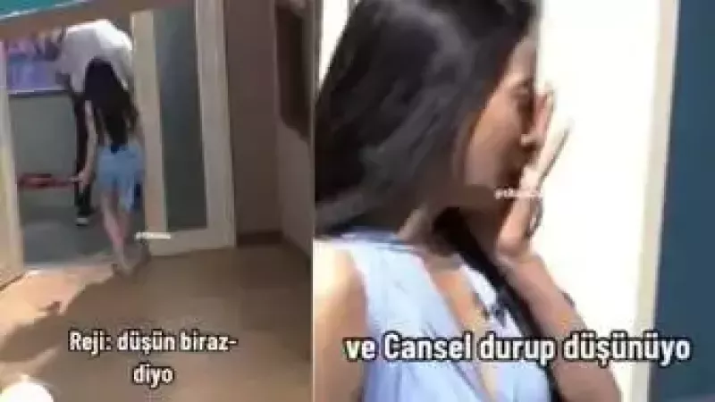 Kısmetse Olur Yarışmasında Kurgu Ortaya Çıktı! Cansel İle Oğulcan Çiftinin Kavgasına Rejiden Müdahale! 3