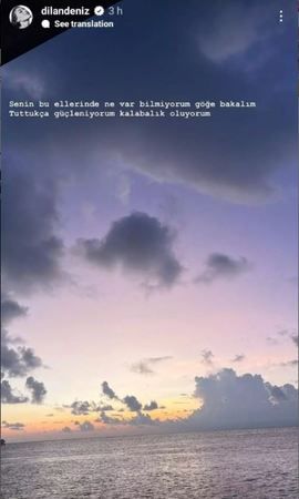 Dilan Çiçek Deniz’den romantik paylaşım! Aşklarını doyasıya yaşayan ikiliden aşk itirafları! 3