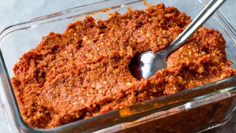 Antep Usulü Muhammara Yemeği Tarifi, Antep Usulü Muhammara Nasıl Yapılır? Evde Antep Usulü Muhammara Yapılışı 2