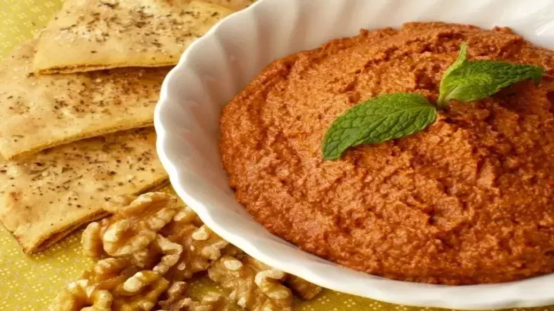Antep Usulü Muhammara Yemeği Tarifi, Antep Usulü Muhammara Nasıl Yapılır? Evde Antep Usulü Muhammara Yapılışı 3