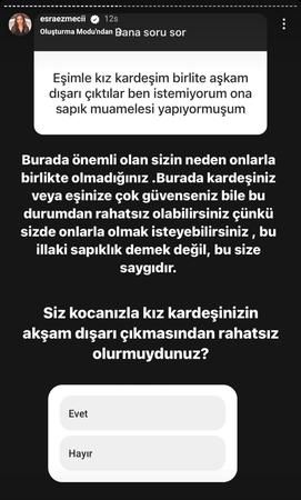 O Düşünce Sosyal Medya Kullanıcılarını Ayağa Kaldırdı! Kocasını, Kız Kardeşinden Kıskandı! Esra Ezmeci'nin Cevabı Tokat Etkisi Yarattı! 3